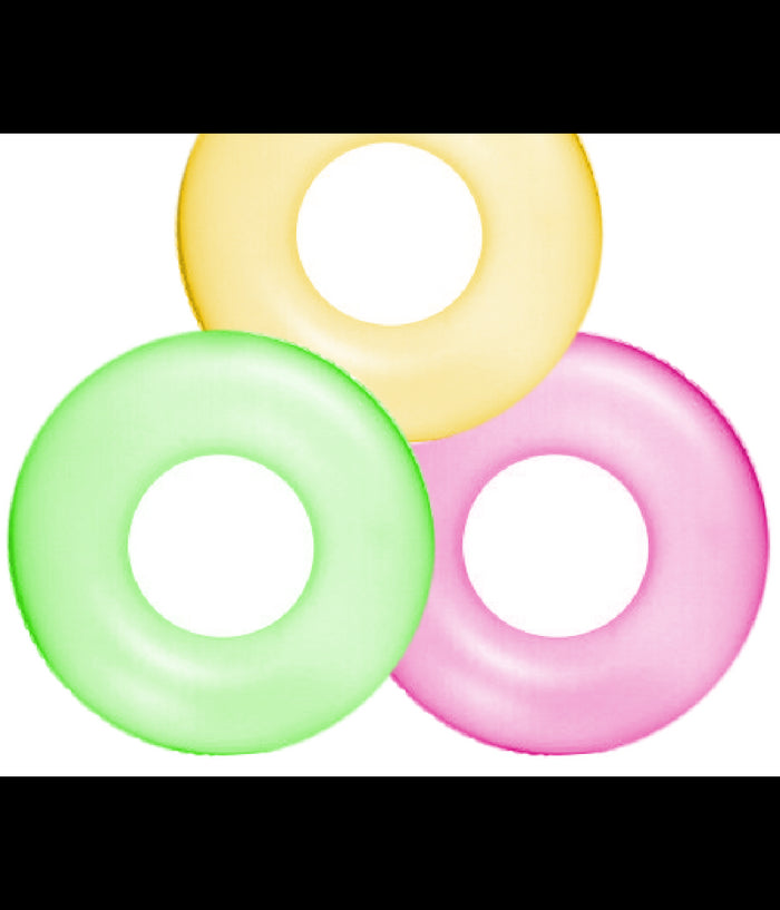 Salvagente Gonfiabile Neon 91 Cm Mare Giochi Spiaggia Piscina Nuoto Estate 59262         