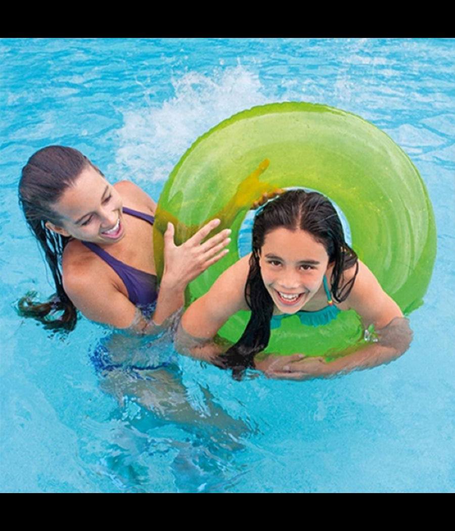 Salvagente Gonfiabile Neon 91 Cm Mare Giochi Spiaggia Piscina Nuoto Estate 59262         