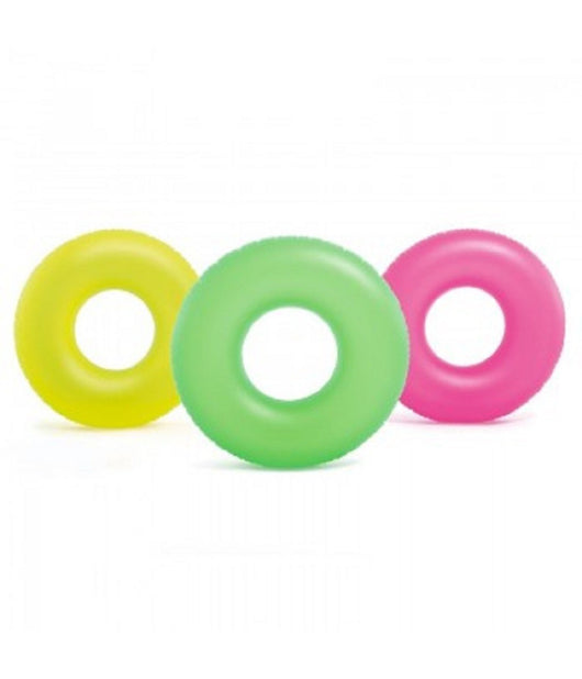 Salvagente Gonfiabile Neon 91 Cm Mare Giochi Spiaggia Piscina Nuoto Estate 59262         