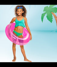 Salvagente Gonfiabile Neon 91 Cm Mare Giochi Spiaggia Piscina Nuoto Estate 59262         