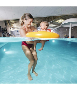 Salvagente Gonfiabile Rotondo Con Mutandina Diametro 69 Cm Giallo         