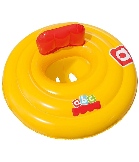 Salvagente Gonfiabile Rotondo Con Mutandina Diametro 69 Cm Giallo         