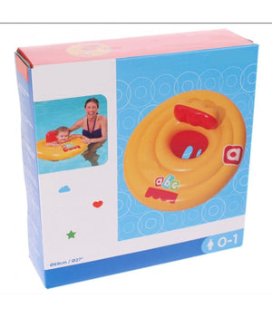 Salvagente Gonfiabile Rotondo Con Mutandina Diametro 69 Cm Giallo         