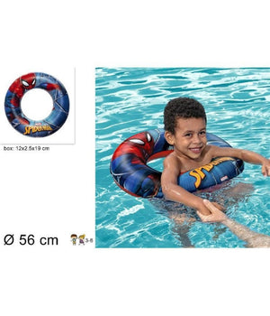 Salvagente Gonfiabile Spider-man Multicolore 56cm Da Spiaggia Mare Piscina 98003         