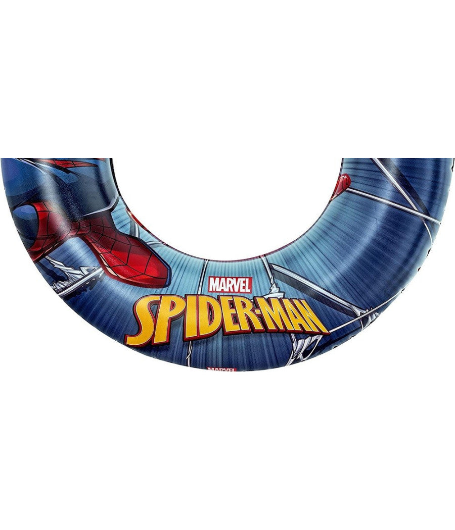Salvagente Gonfiabile Spider-man Multicolore 56cm Da Spiaggia Mare Piscina 98003         
