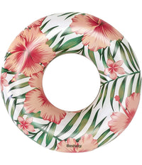 Salvagente Palme Tropicali Floreali 119cm Ciambella Gonfiabile Mare Piscina 3623         