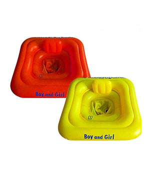 Salvagente Per Bambini Forma Quadrata Con Alloggio Gambe Antiscivolo 2 Colori         