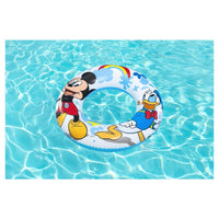Trade Shop - Salvagente Topolino Mickey Mouse Paperino 56 Cm Per Mare Piscina Bambini 91004 -