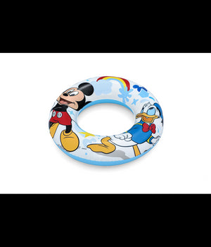 Trade Shop - Salvagente Topolino Mickey Mouse Paperino 56 Cm Per Mare Piscina Bambini 91004 -
