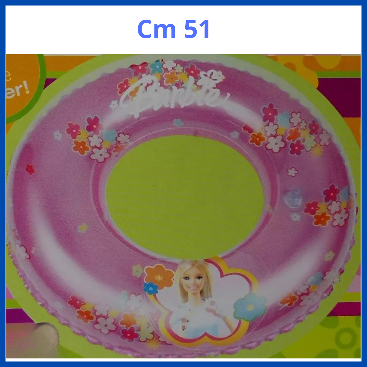 Salvagente gonfiabili per bambini ciambella barbie bambina gonfiabile piscina mare