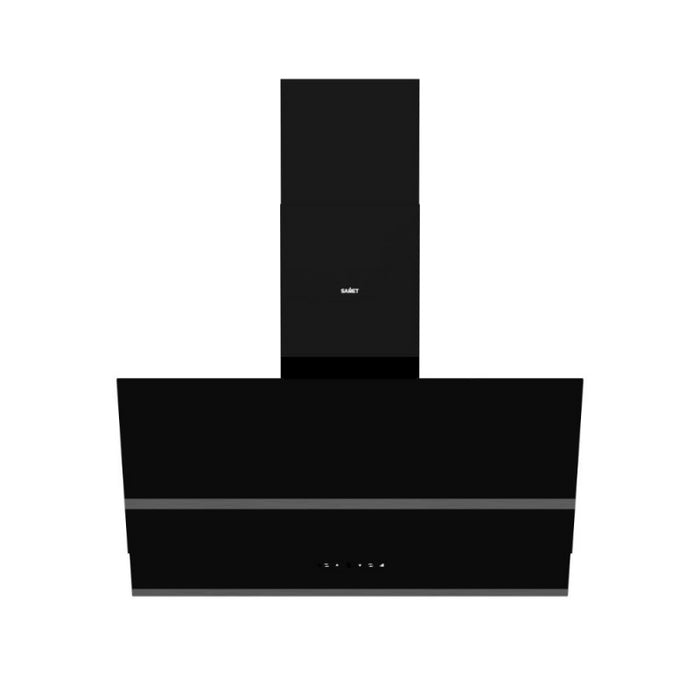 Samet cappa da parete Estia 90 colore nero opaco