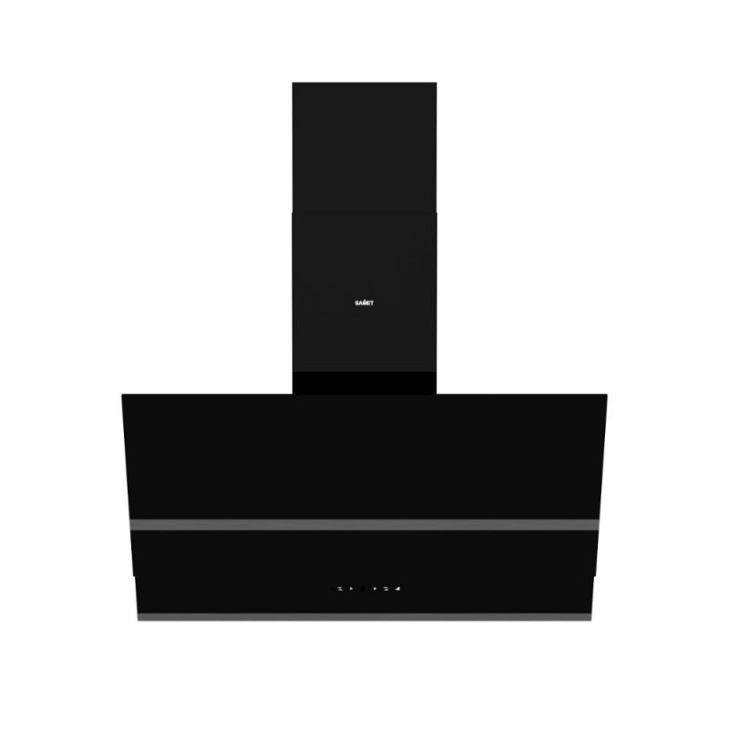 Samet cappa da parete Estia 90 colore nero opaco