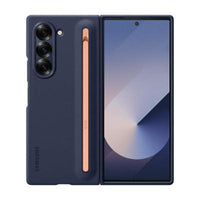 Samsung galaxy z fold6 s pen case navy blu - 8806095624198