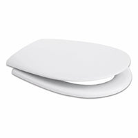 Sanitari filo muro Azzurra Pratica terra wc + bidet e sedile - Azzurra ceramica