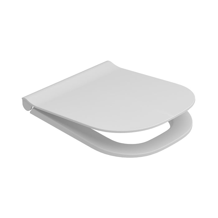 Sanitari filomuro Rimless Mirto scarico traslato e sedile soft close