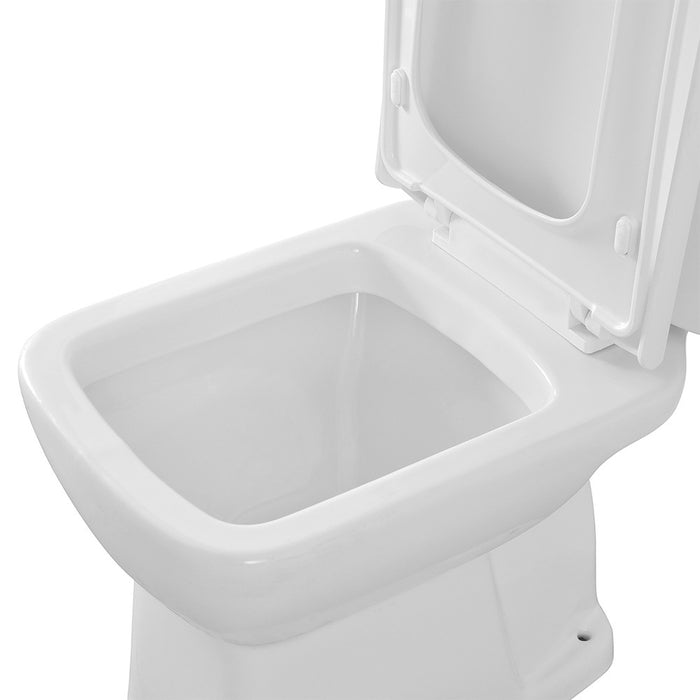 Sanitari monoblocco con scarico a pavimento e copriwc incluso  Ginevra