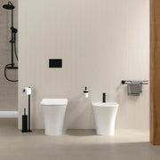 Sanitari filomuro in ceramica rimless  wc e bidet | Sofia