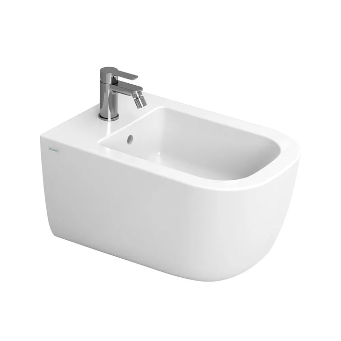 Sanitari sospesi Rimless Mirto scarico a parete e sedile soft close