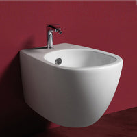 Sanitari Sospesi Simas Modello Vignoni RIMLESS con Sedile Soft-Close WC + Bidet