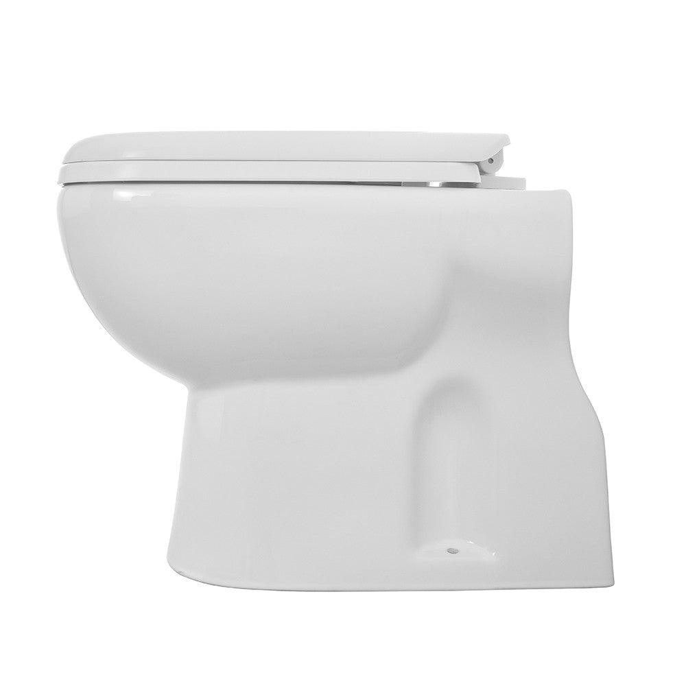 Sanitari tradizionali con scarico a terra e lavabo 60 cm con colonna Miracle 
