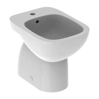 Sanitari tradizionali Geberit con scarico a parete e copriwater  Fantasia