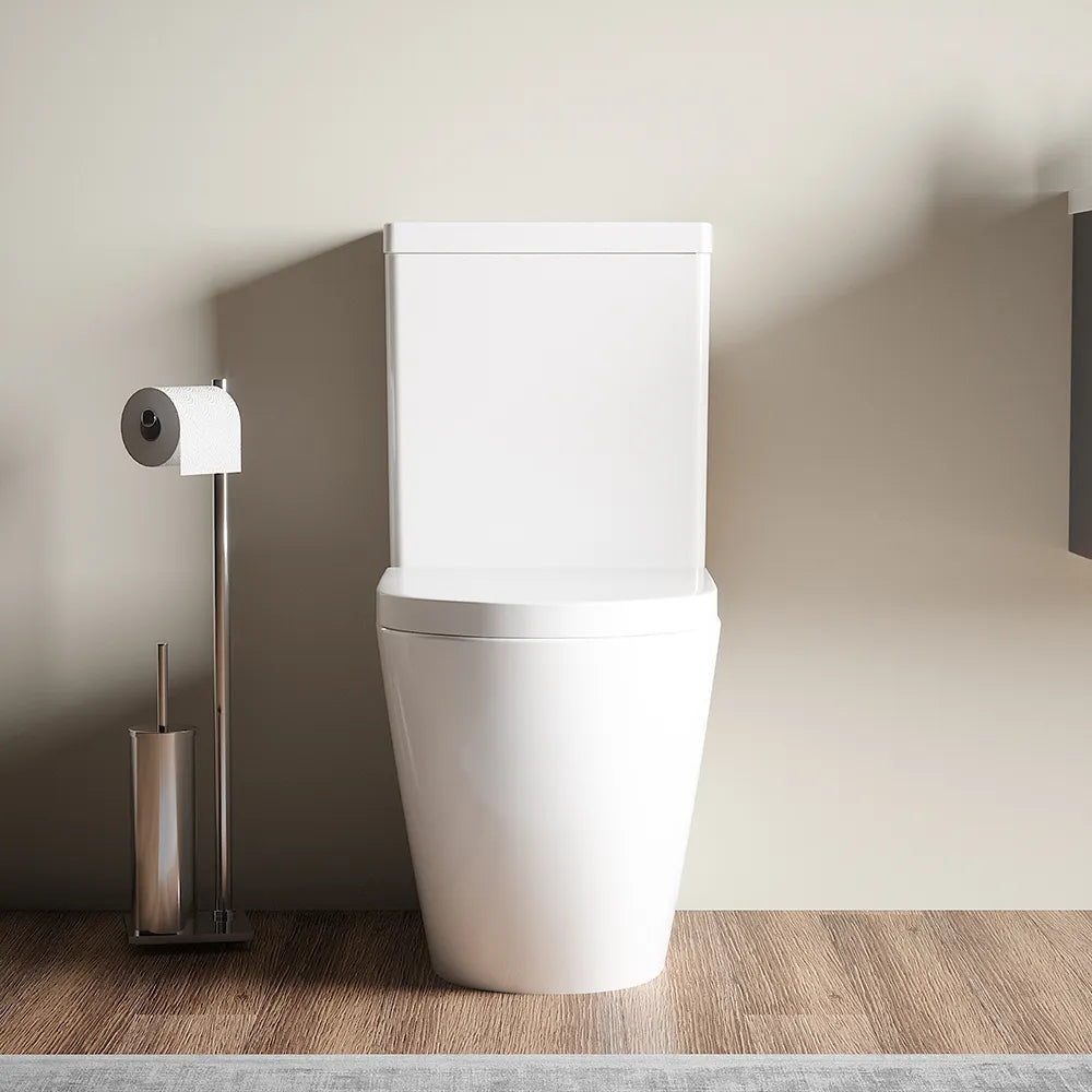 Vaso filomuro monoblocco tornado silent flush e sedile soft-close | Roma