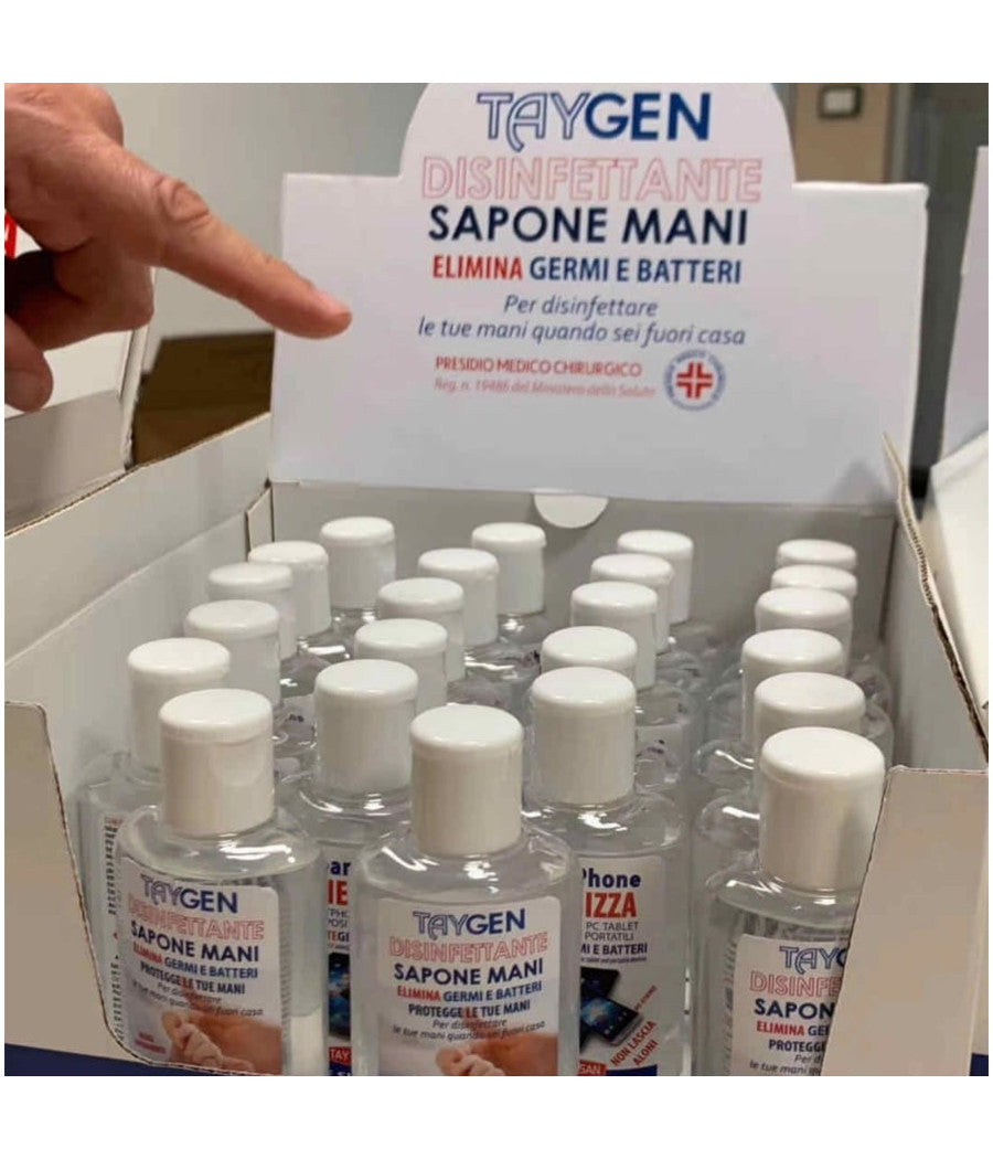 Sapone Gel Igienizzante Disinfettante Per Mani Elimina Germi E Batteri Liquido         