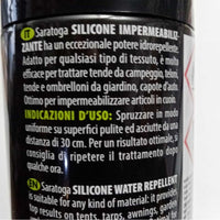 Saratoga 400ml silicone impermeabilizzante trasparente per tessuti e cuoio