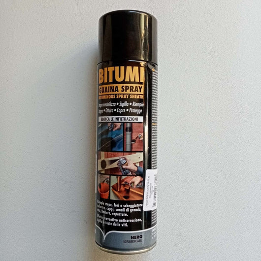 Saratoga bitumi' 500ml guaina nera impermeabilizzante sigillante spray