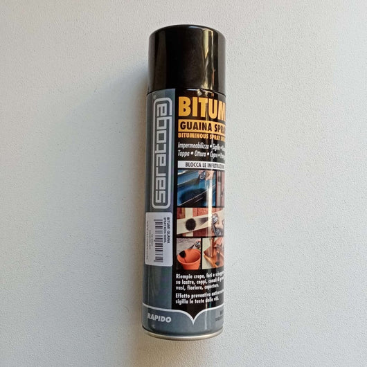 Saratoga bitumi' 500ml guaina nera impermeabilizzante sigillante spray