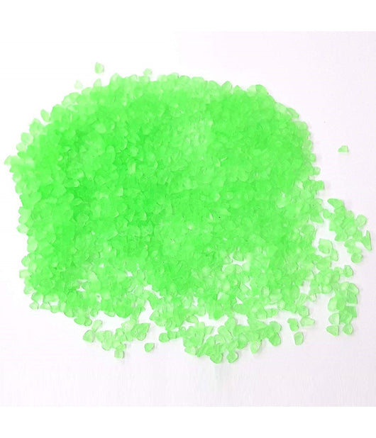 Sassolini Pietre Sassi Sabbia Verde 500g  0728 Decorazione Acquario         