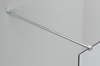 Box Doccia parete Walk in 90 cm h 200 cm cristallo temperato trasparente 8mm profilo SATINATO MELANY