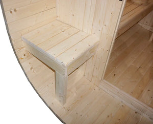 Sauna finlandese da esterno 4 persone 185x220cm h194 in legno di abete | Kota