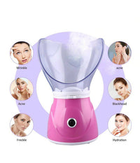 Sauna Vaporizzatore Facciale Pulizia Del Viso Punti Neri Impurità  Pelle 130 Watt         