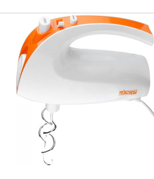 Sbattitore Elettrico 5 Velocità  Con Accessori In Acciaio Inox 150w Bianco         