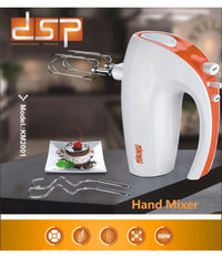 Sbattitore Elettrico 5 Velocità  Con Accessori In Acciaio Inox 150w Bianco         