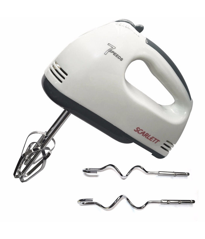 Sbattitore Elettrico Frullatore Frusta Impastatore 4 Fruste 7 Velocita' He-133         