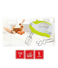 Sbattitore Elettrico Frullatore Impastatore 5 Velocita' 150 Watt Hoomei Hm-6820         