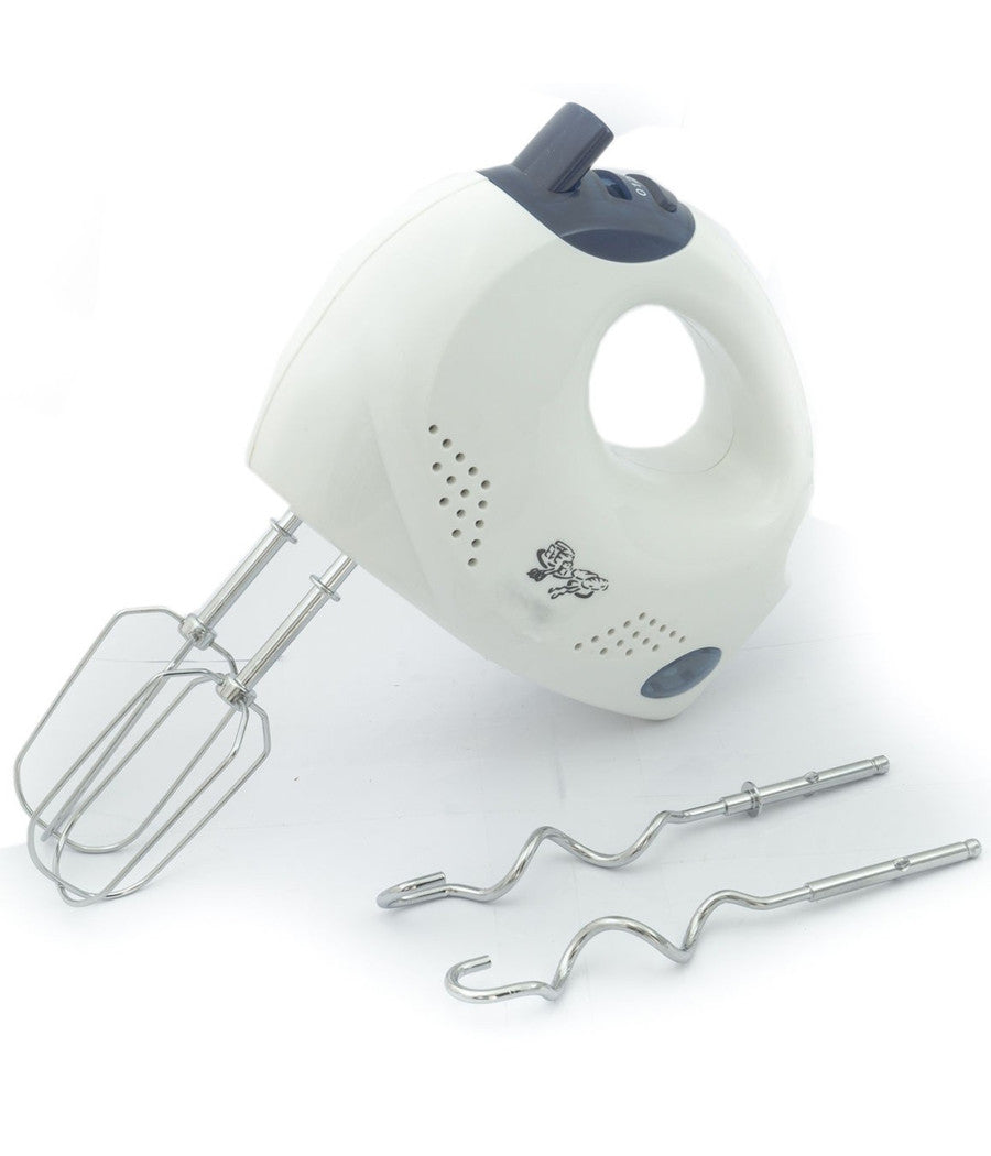 Sbattitore Elettrico Mixer Con Fruste In Acciaio A 6 Velocità  Ganci Impastatori         