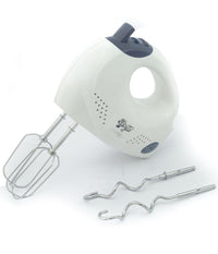 Sbattitore Elettrico Mixer Con Fruste In Acciaio A 6 Velocità  Ganci Impastatori         