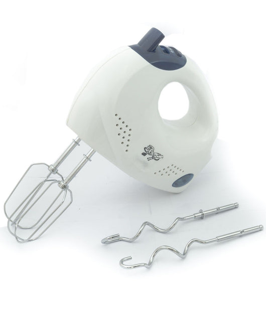 Sbattitore Elettrico Mixer Con Fruste In Acciaio A 6 Velocità  Ganci Impastatori         