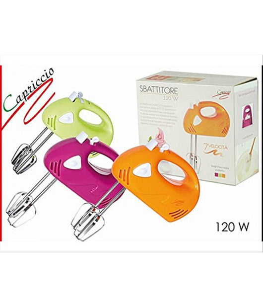 Sbattitore Frullatore Elettrico Dictrolux Da Cucina 7 Velocità  Con Fruste 120 W         