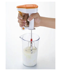 Sbattitore Frusta Manuale A Pressione Sbatti Monta Impastatore         