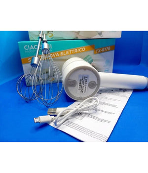 Sbattiuova Sbattiuovo Panna Sbatti Uova Elettrico 20w Ricaricabile Usb Tx-8176         
