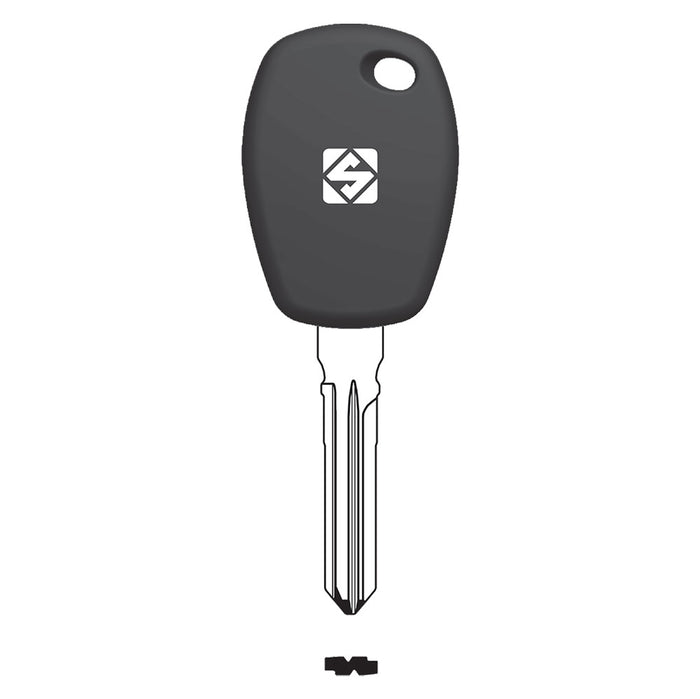 chiave transponder acciaio hu179te cod:ferx.3245000nlm