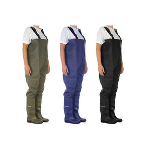 Trade Shop - Scafandro Da Pesca Stivali Coscia Tuta Waders Caccia Agricoltura Impermeabile -    46