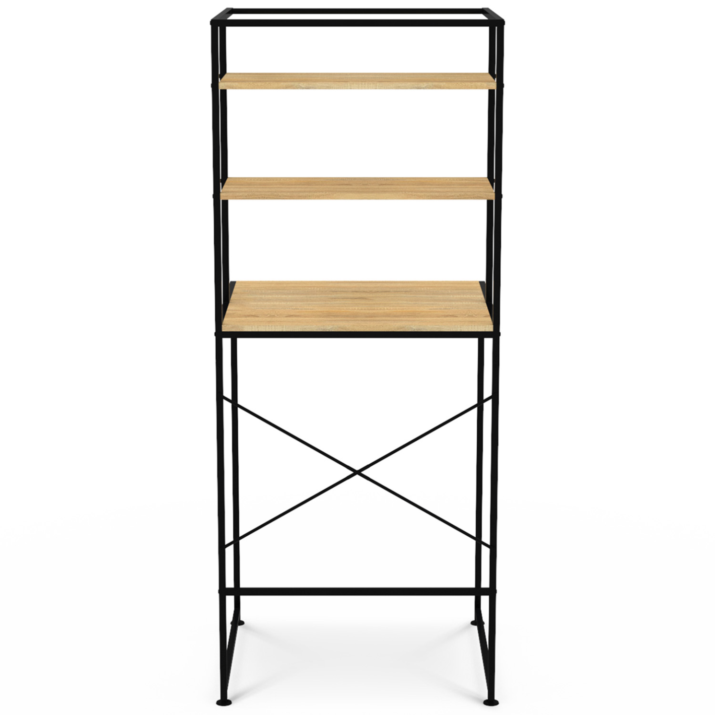 IDMarket - Scaffalatura portabiancheria di design industriale DETROIT