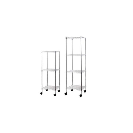 Scaffale Brixo Manhattan 3P Altezza 90 Centimetri con Ruote