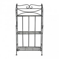 SCAFFALE CLAUDE 3 PIANI BIANCO OSSIDATO