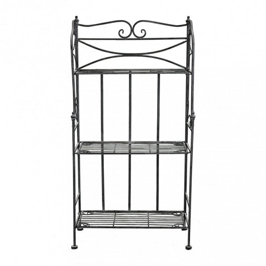 SCAFFALE CLAUDE 3 PIANI BIANCO OSSIDATO